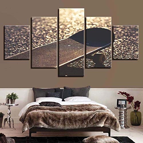 Kent Bailey hd - abdrücke Home Decor 5 stück Mauer - Kunst mit Hintergrund modulare Skateboard Bilder kunstwerke leinwand kreativ - Plakat