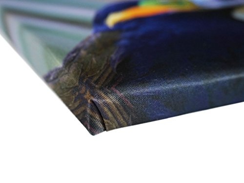 Ihar Balaikin - Der Sturm - 90x60 cm - Textil-Leinwandbild auf Keilrahmen - Wand-Bild - Kunst, Gemälde, Foto, Bild auf Leinwand - Landschaft