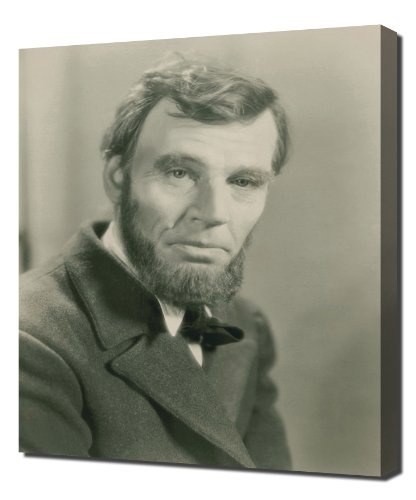 Huston, Walter (Abraham Lincoln)_01S - Leinwandbild - Kunstdrucke
