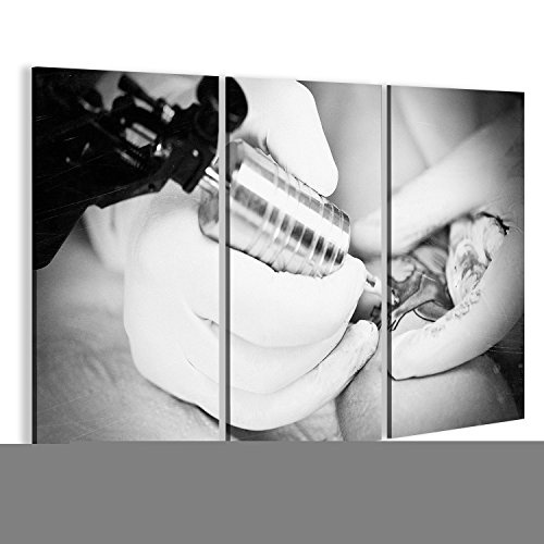 Bild Bilder auf Leinwand Prozess, Tätowierung, Abschluss Oben zu Machen Wandbild, Poster, Leinwandbild KQD