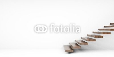 Leinwand-Bild 160 x 80 cm: "Treppe, Stufen,...