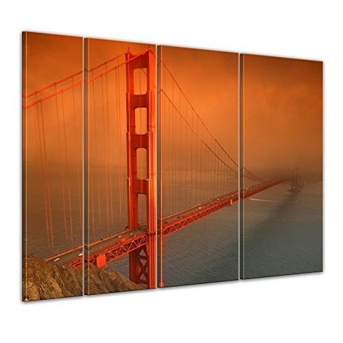 Keilrahmenbild - Golden Gate Bridge - San Francisco -...