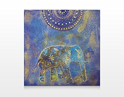 Apalis 51863 Leinwandbild Nummer 126 Elephant in Marrakech, 70 x 70 cm