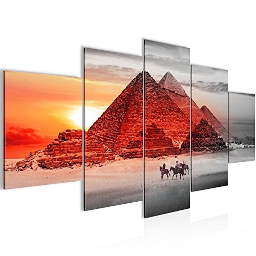 Runa Art Bilder Ägypten Pyramide Wandbild 200 x 100...