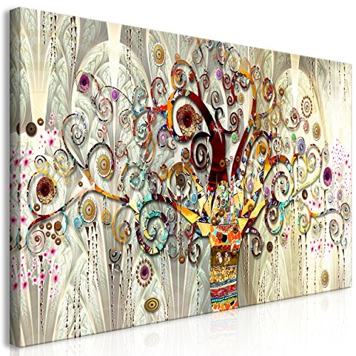 decomonkey Bilder Gustav Klimt Baum 140x70 cm 1 Teilig...