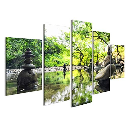 islandburner Bild Bilder auf Leinwand Zen Garten Japan...