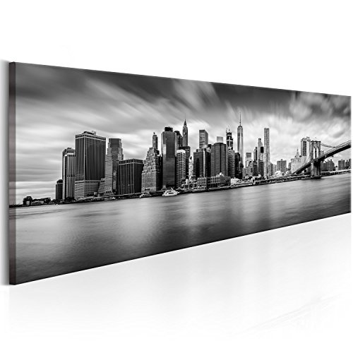 murando - Bilder 135x45 cm Vlies Leinwandbild 1 TLG Kunstdruck modern Wandbilder XXL Wanddekoration Design Wand Bild - New York Stadt City NY d-B-0154-b-a