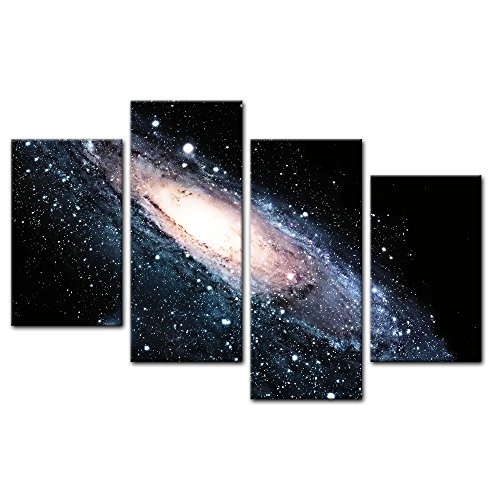 Wandbild - Spiral Galaxie III - Bild auf Leinwand -...