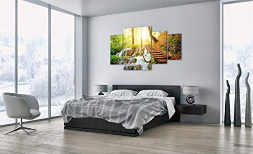 Bild auf Leinwand - Leinwandbilder - Vier Teile - Breite: 160cm, Höhe: 90cm - Bildnummer 3639 - vierteilig - mehrteilig - zum Aufhängen bereit - Bilder - Kunstdruck - DL160x90-3639