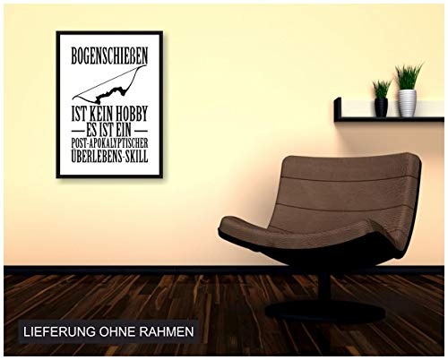 Samunshi® Bogenschießen ist kein Hobby Poster...