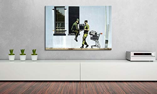 WandbilderXXL® Gedrucktes Leinwandbild TV Loving Army...