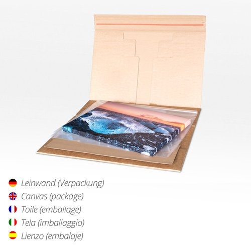 Leinwandbild 90 x 60 cm: Baustellen Wimmelbild Sommer von Lomp von Stephan Lomp - fertiges Wandbild, Bild auf Keilrahmen, Fertigbild auf echter Leinwand, Leinwanddruck