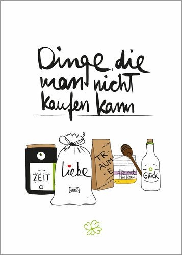 Posterlounge Leinwandbild 50 x 70 cm: Dinge, die Man Nicht kaufen kann von Formart - Zeit für Schönes! - fertiges Wandbild, Bild auf Keilrahmen, Fertigbild auf echter Leinwand, Leinwanddruck