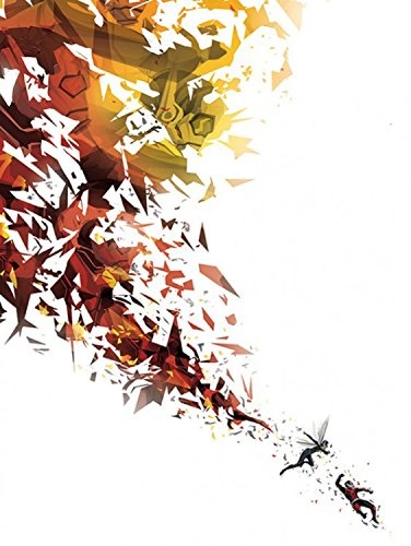 1art1 115491 Ant-Man - and The Wasp, Partikel, Paul Rudd, Michelle Pfeiffer, Evangeline Lilly Poster Leinwandbild Auf Keilrahmen 80 x 60 cm