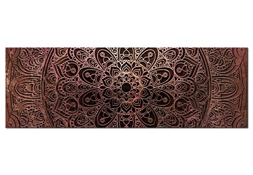 murando - Bilder Mandala 135x45 cm Vlies Leinwandbild 1 TLG Kunstdruck modern Wandbilder XXL Wanddekoration Design Wand Bild - Orient Zen f-A-0594-b-c