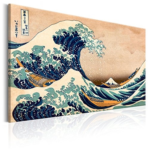 decomonkey Bilder Katsushika Hokusai 120x80 cm 1 Teilig...