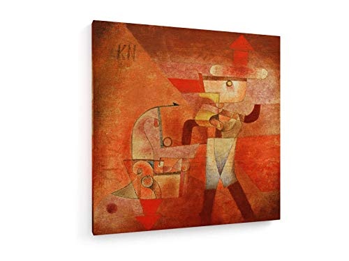 Paul Klee - KN der Schmied - 1922-60x60 cm - Leinwandbild auf Keilrahmen - Wand-Bild - Kunst, Gemälde, Foto, Bild auf Leinwand - Alte Meister/Museum