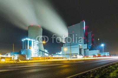 Leinwand-Bild 140 x 90 cm: "Industrie und Energie...