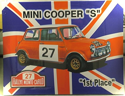Mini Cooper Leinwandbild stretch