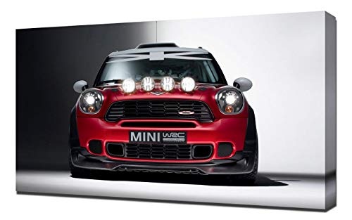 Lilarama 2011-MINI-WRC-V1-1080 - Art Leinwandbild - Kunstdrucke - Gemälde Wandbilder