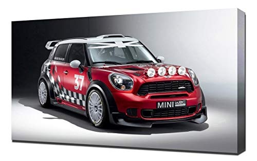 Lilarama 2011-MINI-WRC-V2-1080 - Art Leinwandbild - Kunstdrucke - Gemälde Wandbilder