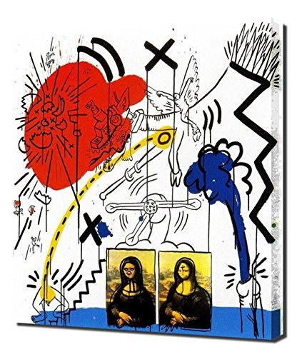 Keith Haring - 13 - Pop Art Leinwandbild - Kunstdrucke - Gemälde Wandbilder