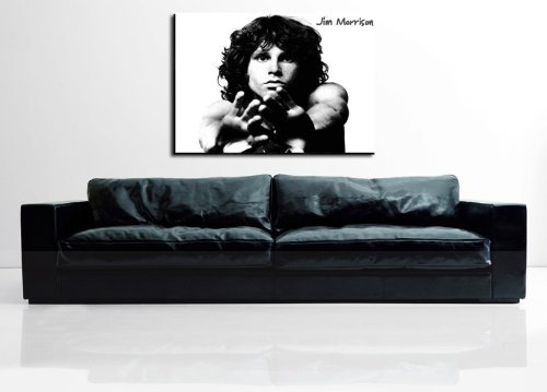 Kunstdruck the Doors - Jim Morrison Bild 100x70cm Leinwandbild fertig auf Keilrahmen / Leinwandbilder, Wandbilder, Poster, Pop Art Gemälde, Kunst - Deko Bilder