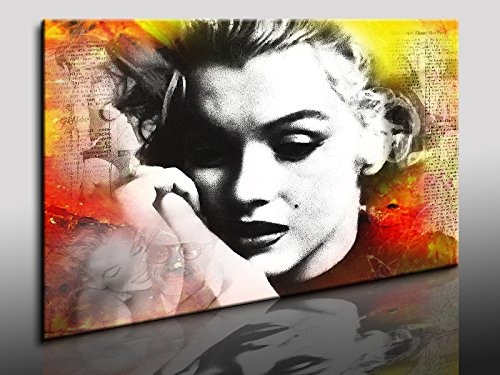 Kunstdruck "Marilyn Monroe" / Bild 100x70cm /...