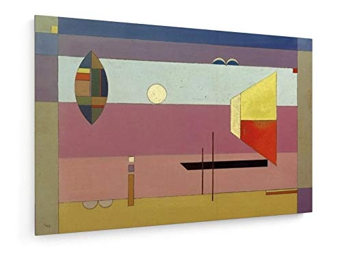 Wassily Kandinsky - Kühle Streifen - Gemälde...