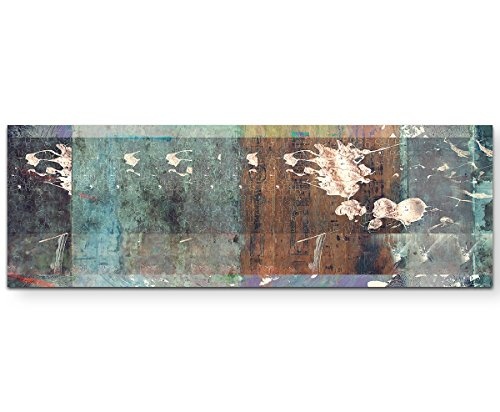 Sinus Art Sad Sad Sad Wandbild auf Leinwand Enigma Serie 150x50cm