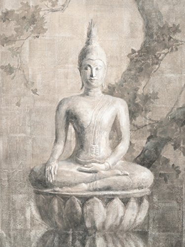 Leinwandbild, Buddha neutral, Buddha-Statue,...