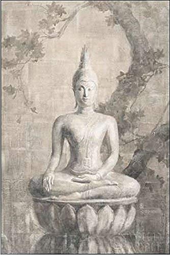 Keilrahmen-Bild - Danhui Nai: Buddha Neutral Leinwandbild (50x75)