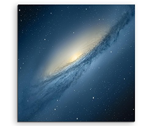 Mac OS x Mountain Lion Galaxy Leinwandbild in 60x60cm Made in Germany! Preiswerter fertig gerahmter Kunst-Druck zum Aufhängen - tolles und einzigartiges Motiv. Kein Poster oder Plakat!