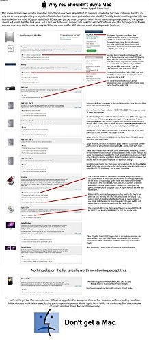 Das Museum Steckdose Charts von – Warum sollten Sie nicht kaufen Sie ein Mac – A3 Poster Druck