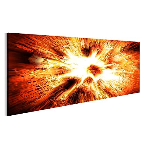 islandburner Bild Bilder auf Leinwand schöne Explosion Textur vom Computer generiert Wandbild, Poster, Leinwandbild MMO