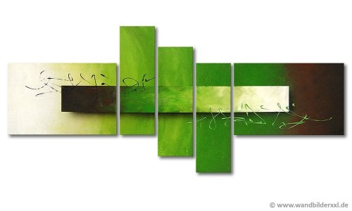 WandbilderXXL® Handgemaltes Bild "Endless Meadow" in 180x80x2cm fertig gespannt auf Holzkeilrahmen Moderne große Wandbilder Leinwandbilder Bilder Prime Wohnzimmer