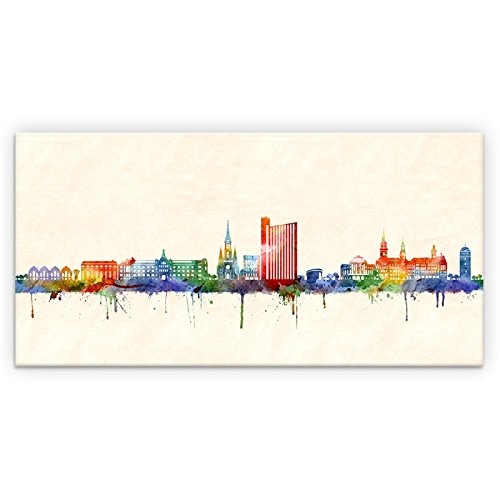 Kunstbruder Skyline Chemnitz Color (div....