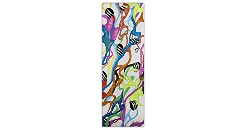 KunstLoft® Gemälde Color Burst in 50x150cm | Leinwandbild handgemalt | Bunt Abstrakt Farbverläufe | signiertes Wandbild-Unikat | Acrylgemälde auf Leinwand | Modernes Kunstbild | Original Acrylbild auf Keilrahmen