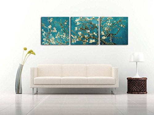 Drucken von Vincent Van Gogh Leinwand Wand Kunst Malerei Zuhause Malerei Zweig von Einem Van Gogh-Motiv Mandelbaum in Blüte 1890 Moderne gestreckt undr Wohnzimmer