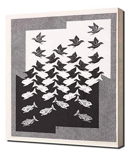 Pingoo Prints Maurits Cornelis Escher - M.C. Escher Sky...