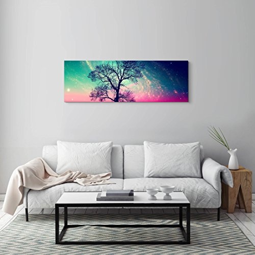 Paul Sinus Art Leinwandbilder | Bilder Leinwand 120x40cm...