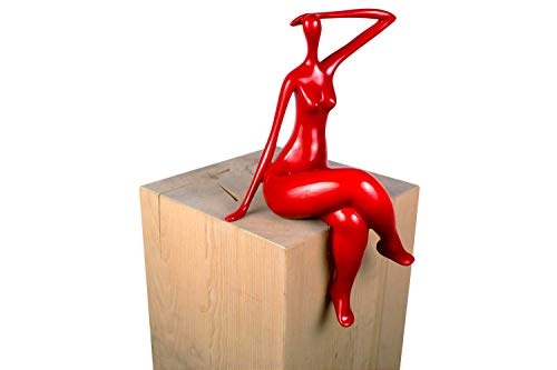 KunstLoft® Skulptur Mondänes Mannequin in 40x22x15cm | Moderne Kunststein-Figur | Frau Model Akt Erotik Abstrakt Modern | Statue als Unikat - Handgefertigtes Kunstwerk | Schöne Wohnzimmer-Dekoration
