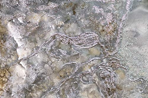 KunstLoft® Acryl Gemälde Snakeskin 120x60cm | original handgemalte Leinwand Bilder XXL | Abstrakt Braun Grün | Wandbild Acrylbild Moderne Kunst einteilig mit Rahmen