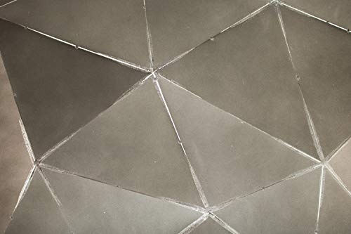 KunstLoft Extravagante Metall Wandskulptur Diamonds in The Sky 85x85x2cm | Design Wanddeko XXL handgefertigt | Luxus Metallbild Wandrelief | Modern Sterne Schwarz Weiß | Wandbild modern