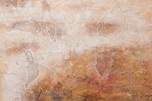 KunstLoft® Acryl Gemälde In Pink Review 120x80cm | original handgemalte Leinwand Bilder XXL | Abstrakt Wüste Beige | Wandbild Acrylbild Moderne Kunst einteilig mit Rahmen