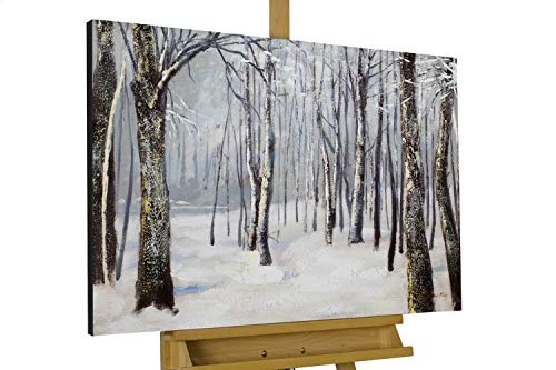 KunstLoft® Acryl Gemälde Traces in the Snow...