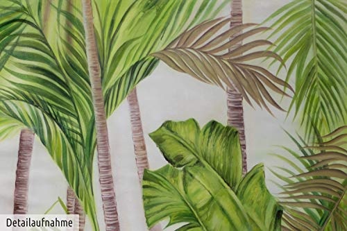 KunstLoft® XXL Gemälde Jungle of Senses 120x180cm | original handgemalte Bilder | Grün Wald Palmen Tropen | Leinwand-Bild gemälde einteilig groß | Modernes Kunst bild