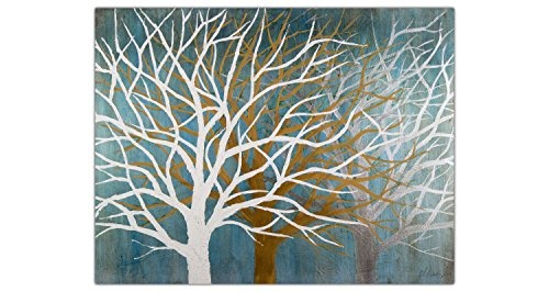 KunstLoft® Gemälde Where the Treetops glisten in...