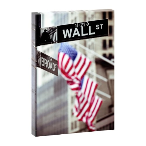 Wall Street | Panoramabild im XXL Format | Kunstdruck auf...