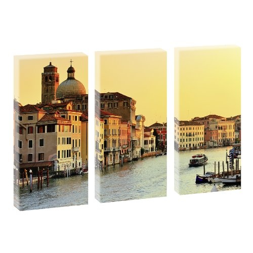 Kunstdruck auf Leinwand - Venedig - mehrteilig - 130cm x 80cm